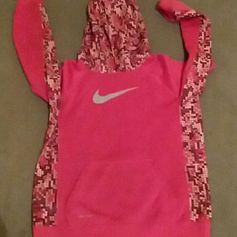 Sudadera de niña rosa muy linda nike
